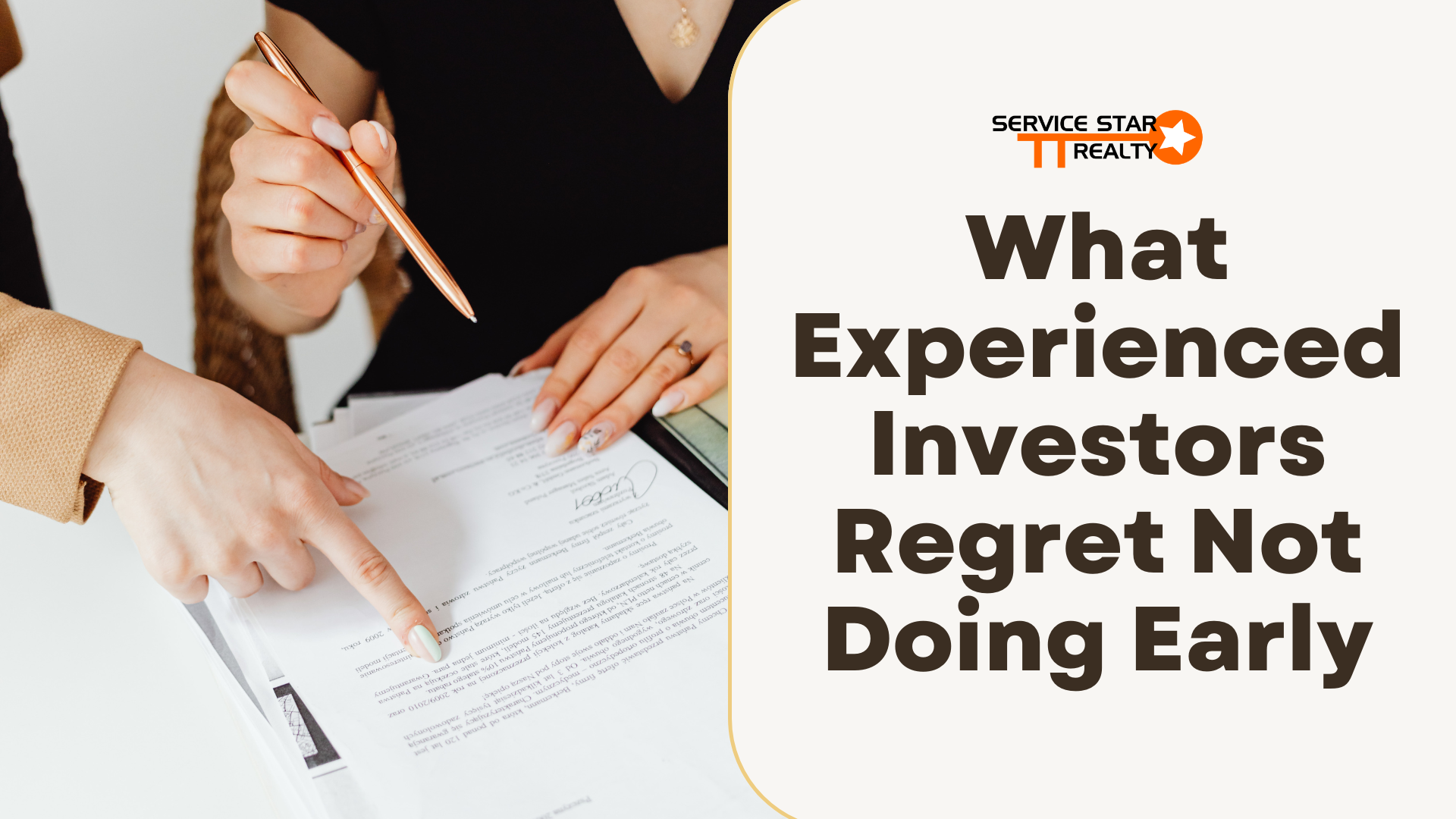 What Experienced Investors Regret Not Doing Early